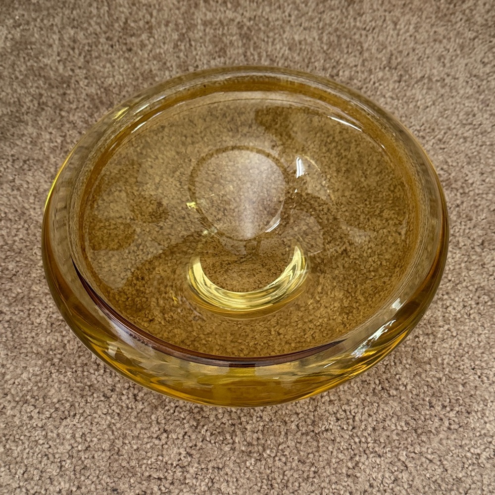 Global views glass bowl
